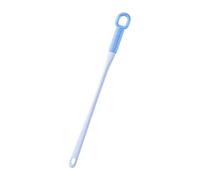 Sharplace Brosse nettoyante pour les orteils, douce et à long manche, pour éliminer les peaux mortes et la douche, Poils Courts Bleus