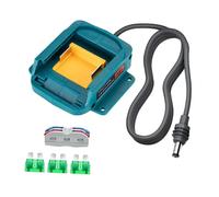 Sharplace Câble d'alimentation et Adaptateur de Batterie, aessoires pour Cordon d'alimentation, Mini Adaptateur Compact et Robuste, Professionnel,