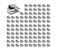 Sharplace câbles de panneaux solaires, la gestion des câbles des modules photovoltaïques, clip de câble photovoltaïque sécurisé, professionnel, 100 Pieces