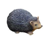 Sharplace Cache-clé d'extérieur en résine, Statue d'animal polyvalente pour accessoires de sécurité à domicile, compartiment de rangement résistant aux, Hérisson