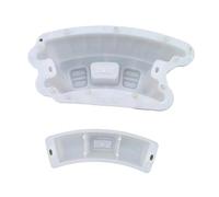 Sharplace Cadre de moulage de briques en béton, modèle de brique ronde en béton léger et réutilisable pour murs, clôtures et allées de maison, 90cm