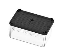 Sharplace Cage d'élevage pour Reptiles, Terrarium, Cage de Transport Respirante et Bien ventilée, Transparente, pour caméléons, gerbilles, Serpents, vers à, S