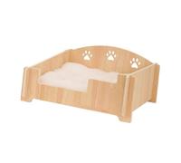 Sharplace Canapé-lit pour Animaux, Ornement en Bois pour Porche, abri de Protection Marron pour intérieur et extérieur, Fournitures polyvalentes et Pratiques.