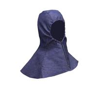 Sharplace Capot de soudage, casquette de soudeur, couvre-chef réglable, résistant à l'usure, lavable, coupe-vent, protecteur de casque de soudage, châle de