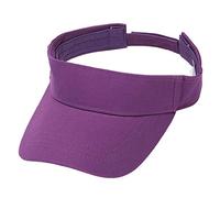 Sharplace Casquette Visière Femme Homme Visière para golf Casquette Pare-Soleil Réglable Casquette Visière Soleil pour Tennis Sport Running, Violet, 55-60cm