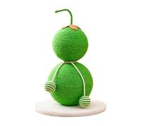 Sharplace Cat Cat Scratcher, Cat Scratch Post, grincement de grincement de Chat Scratcher Ball, Sisal Scratch Post pour l'exercice d'entraînement, Vert