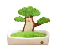 Sharplace Cat Scratcher avec lit Condo Cliw Grinding Animaux Supplies 2 en 1 Cat Scratching Post pour Avoir joué à l'entraînement à l'exercice de Sommeil, sans Jambes