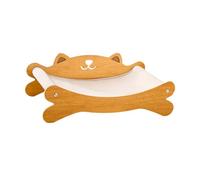 Sharplace Cat Scratcher Bed Hammock Wood Frame de mobilier de Cadre en Bois pour Les Chats intérieurs Salon pour Chats pour Repos Griffes de broyage Jouant, Pas de Balle de Sisal