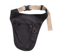 Sharplace Ceinture à outils multifonction réglable et portable, sac à outils pour plombier, chantier, jardinier, bricoleur, Noir