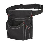 Sharplace Ceinture à outils, tablier à outils, ceinture à outils de travail avec plusieurs poches, pochette pour menuiserie, organisateur d'outils pour les, Noir