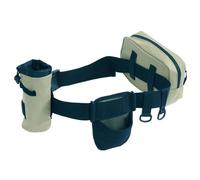 Sharplace Ceinture de pêche réglable, Pochette étanche, Accessoire d'installation Rapide, Robuste avec Porte-gobelet et Repose-Canne, Multifonction, Vert Clair