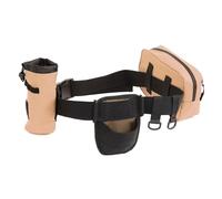 Sharplace Ceinture de pêche réglable, Pochette étanche, Accessoire d'installation Rapide, Robuste avec Porte-gobelet et Repose-Canne, Multifonction, Kaki