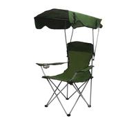 Sharplace Chaise de Camping Pliante multifonctionnelle en Tissu Oxford avec auvent pour randonnée en Plein air, Vert