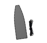 Sharplace Chaise Longue Suspendue de Remplacement en Tissu imperméable et décontracté pour l'été, Facile à Installer avec Cordon de 11,9 m pour Chaise de, Gris Foncé