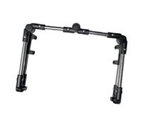 Sharplace Chariot Pliable avec poignée de poussée, Chariot d'épicerie, Fournitures, équipement à Angle réglable, Accessoire pour de Plage, pour Cour de