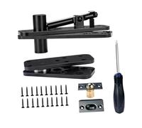 Sharplace Charnière de porte pivotante, accessoire de quincaillerie, assemblage Simple, de 260kg, pour porte secrète, acier inoxydable, Rotation à 360 °