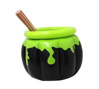 Sharplace Chaudron Gonflable d'halloween, Seau à Glace Isotherme, décoration de fête, Bouilloire à Bonbons Portable pour Pique-Nique intérieur/extérieur
