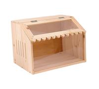 Sharplace Chicken Crooder Box Poulet Coop, Petits Animaux Habitat, Robuste, Cage de caille en Bois pour Hamsters Chick Hamsters Birds Ducks Supplies, 40x30x30cm