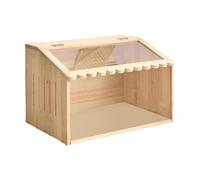 Sharplace Chicken Crooder Box Poulet Coop, Petits Animaux Habitat, Robuste, Cage de caille en Bois pour Hamsters Chick Hamsters Birds Ducks Supplies, 60x30x30cm