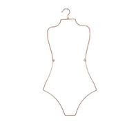 Sharplace Cintre pour Lingerie, cintre pour maillot de bain, cintre pour manteau, présentoir en forme de corps, vêtements pour enfants, Boutique, or rose
