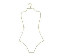 Sharplace Cintre pour Lingerie, cintre pour maillot de bain, cintre pour manteau, présentoir en forme de corps, vêtements pour enfants, Boutique, or