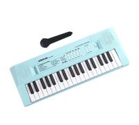 Sharplace Clavier de Piano pour enfants, 37 touches, clavier électronique numérique pratique, cadeaux d'anniversaire pour filles et garçons, Bleu