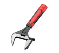 Sharplace Clé à molette réglable, outil de réparation, poignée confortable avec échelle, outil à main à large ouverture de mâchoire pour bricolage, voiture, Ouverture de 65 Mm