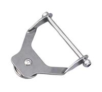 Sharplace Clip de ceinture porte-outils, accessoires de réparation professionnels, argenté, stable, en acier inoxydable, polyvalent, robuste, boucle de ceinture