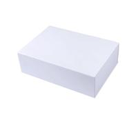 Sharplace Coffret cadeau d'anniversaire, emballage cadeau, fermeture rectangulaire, rangement élégant, boîte de proposition réutilisable pour cadeaux, Petit, L