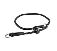 Sharplace Colliers étrangleurs pour Chien, Corde en Nylon Noir, Haute Performance, réglable, Polyvalent, Professionnel, Accessoires de Remplacement, 50 Cm
