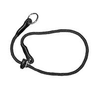 Sharplace Colliers étrangleurs pour Chien, Corde en Nylon Noir, Haute Performance, réglable, Polyvalent, Professionnel, Accessoires de Remplacement, 55 Cm