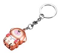 Sharplace Coupe-ongles pliable, porte-clés, mignon, facile à utiliser, robuste, professionnel, pratique, portable, Rose