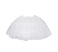 Sharplace Courte Jupon Crinoline Petticoat Robe de Femme Marié Vêtement de Mariage, Blanc, comme décrit