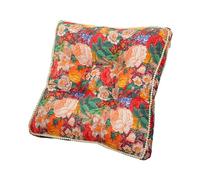 Sharplace Coussin de Chaise carré, Coussin de Sol pour siège, de Salon, Tatami, de Chaise d'intérieur, 15,75" x 15,75" tufté, Confortable, Style C