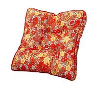 Sharplace Coussin de Chaise carré, Coussin de Sol pour siège, de Salon, Tatami, de Chaise d'intérieur, 15,75" x 15,75" tufté, Confortable, Style D