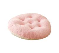 Sharplace Coussin de Chaise Suspendu en Forme d'œuf, Coussin de siège d'extérieur Confortable, Rond, pour balançoire, Tapis de Jardin, pour Patio, Rose Blanc