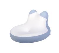 Sharplace Coussin de lecture face vers le bas, coussin de soutien du menton et du dos, de lit en mousse à mémoire de forme, oreiller multifonction pour le, Blue Blanc