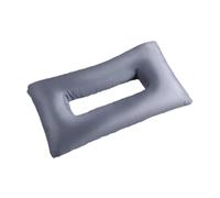 Sharplace Coussin de perçage latéral ergonomique et respirant pour le cou et les oreilles, idéal pour les la détente, Gris