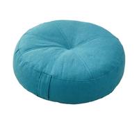 Sharplace Coussin de Rond Confortable et décoratif pour siège Tatami, pour Chaise, canapé, Salon, Balcon, intérieur ou extérieur, Bleu