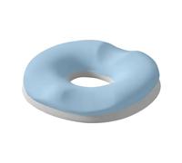 Sharplace Coussin de siège en forme de donut pour une position assise prolongée, confortable, léger et respirant, idéal pour la maison ou le bureau, pour chaise, Bleu