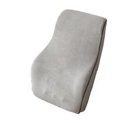 Sharplace Coussin de soutien dorsal en mousse à mémoire de forme pratique avec sangles réglables pour le dossier, idéal pour la maison ou la voiture, Gris Velours