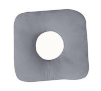 Sharplace Coussin en forme de donut, coussin de siège rembourré pour canapé de maison, Gris