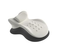 Sharplace Coussin incliné multifonction en mousse à mémoire de forme pour lit, soutien du dos, pour dormir, Noir Gris Beige