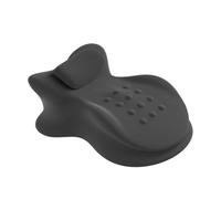 Sharplace Coussin incliné multifonction en mousse à mémoire de forme pour lit, soutien du dos, pour dormir, Gris Noir