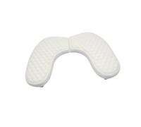 Sharplace Coussin pour les mains et les ongles, repose-bras papillon, multi-usage, détachable, équipement de salon de manucure, repose-main, oreiller pour les, Blanc