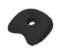 Sharplace Coussin pour oreilles percées, boucles d'oreilles avec écouteurs, support de cou, oreiller confortable pour dormir sur le côté, Noir