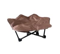 Sharplace Coussin surélevé pour et Chien, Niche Pliable, Robuste, Lavable, Facile à Nettoyer, Niche de Camping pour Animaux de Compagnie, lit Amovible pour, Coffee M