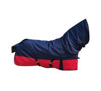Sharplace Couverture de Soins pour Chevaux Couverture de Pluie pour Chevaux Vêtement de Cheval imperméable et Coupe-Vent Vêtements d'hiver Chauds pour Chevaux, Dark Blue M
