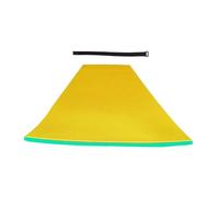 Sharplace Couverture Flottante pour l'eau, Matelas Portable et Pratique Enroulable, Tapis de Sol Flottant pour L'été en Rivière, Jaune 110x40x2.2cm