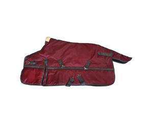 Sharplace Couverture pour Cheval imperméable et résistante à l'usure, Chaude et Coupe-Vent. Accessoire Pratique Confortable, imperméable Respirante, 115 Cm